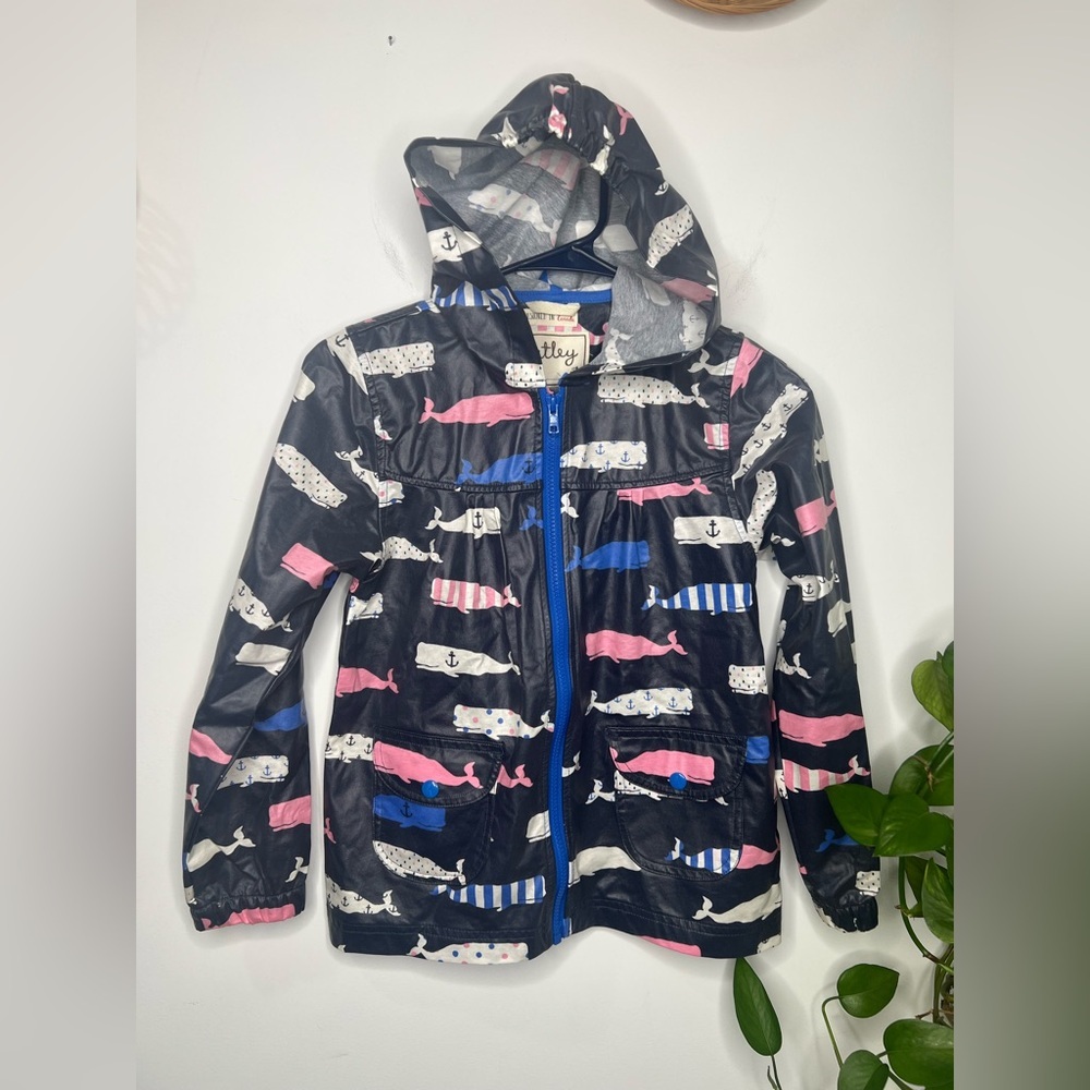 Hatley Little Girls Size 7 Rain Jacket